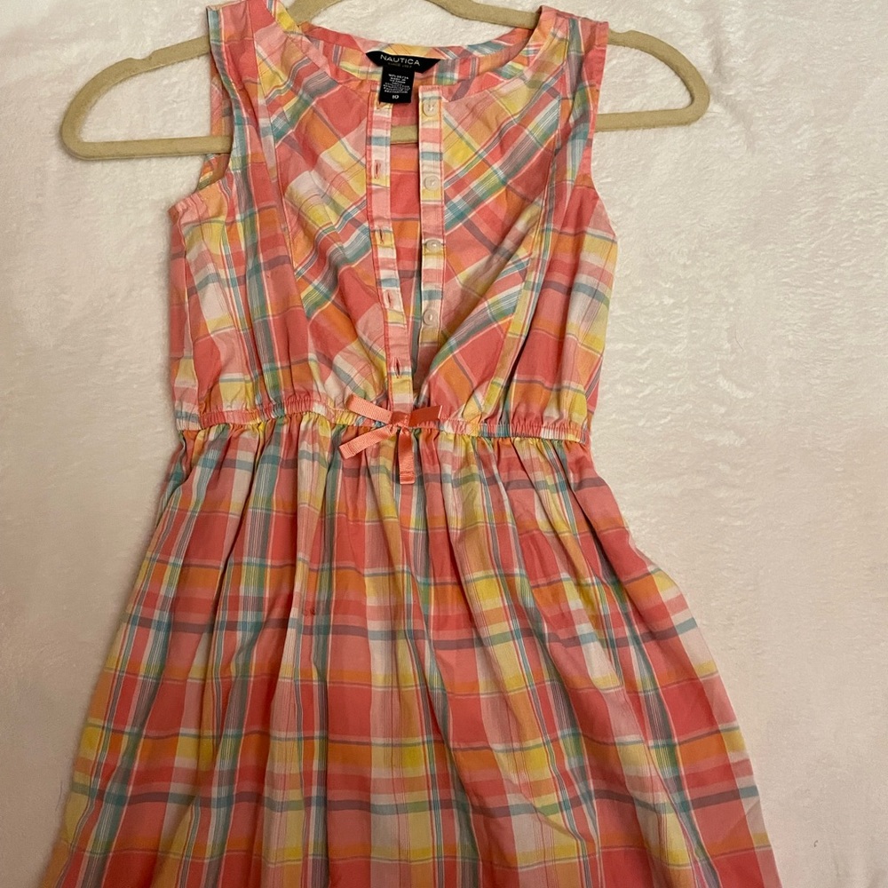 Girls Colorful Nautica Striped Dress - Size 10